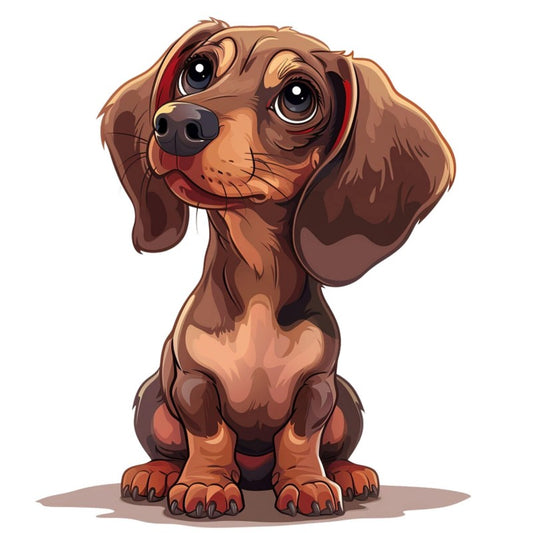 Dachshund Dog | Diamond Painting
