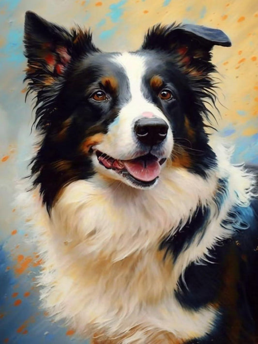 Dog Border Collie | Diamond Painting