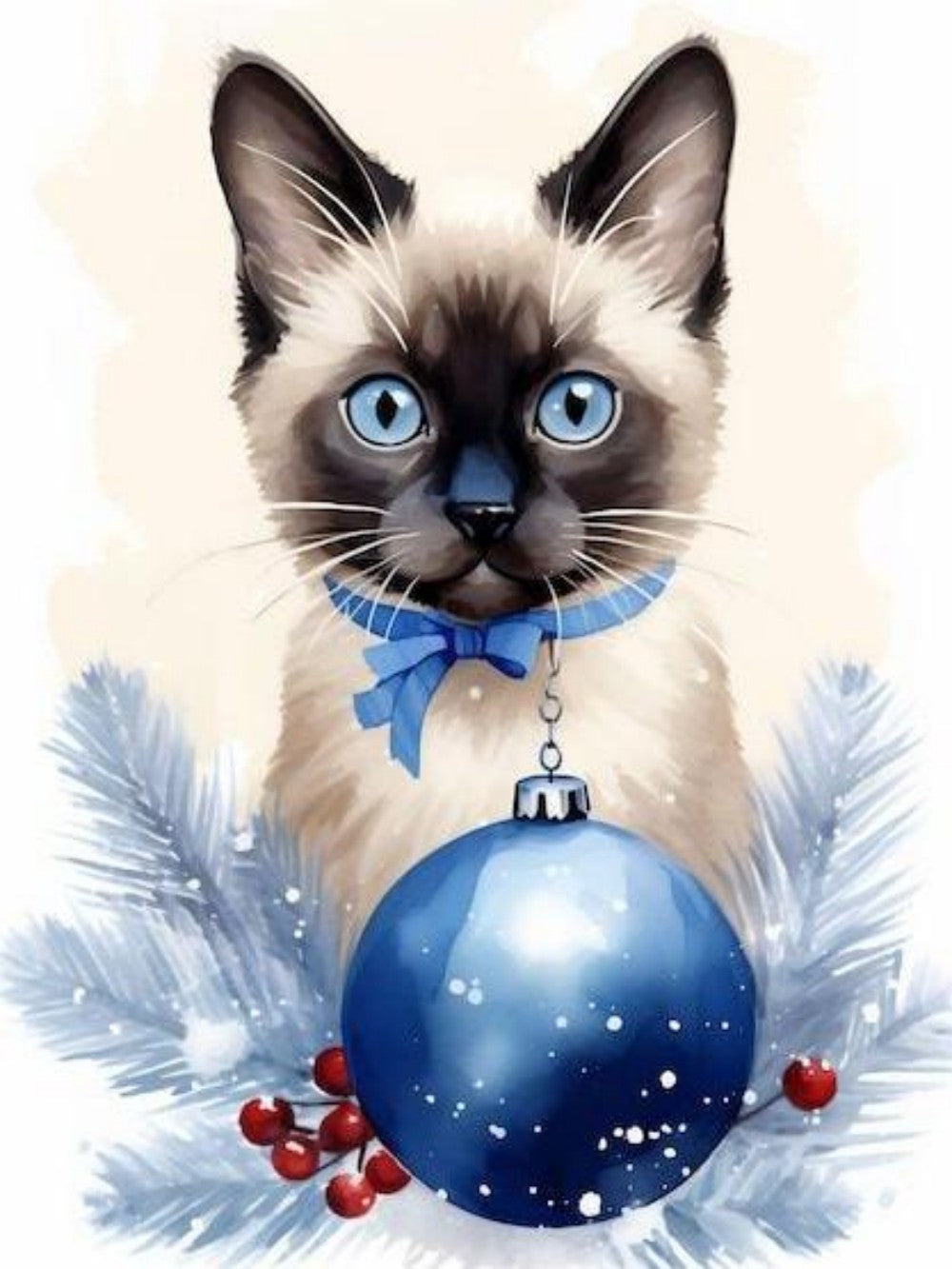 Siamese Cat | Diamond Painting