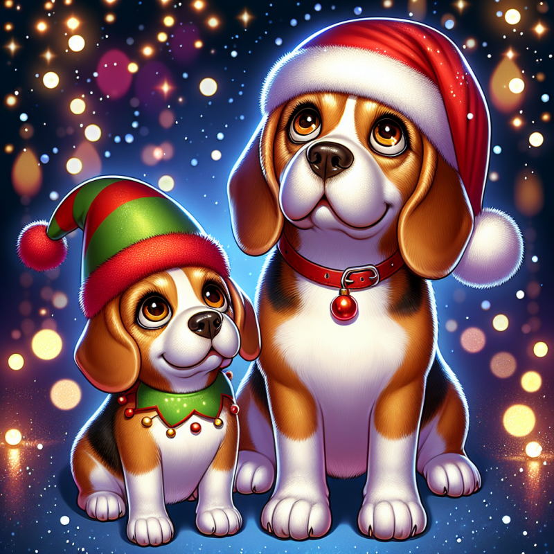 Christmas Dog | Diamond Painting