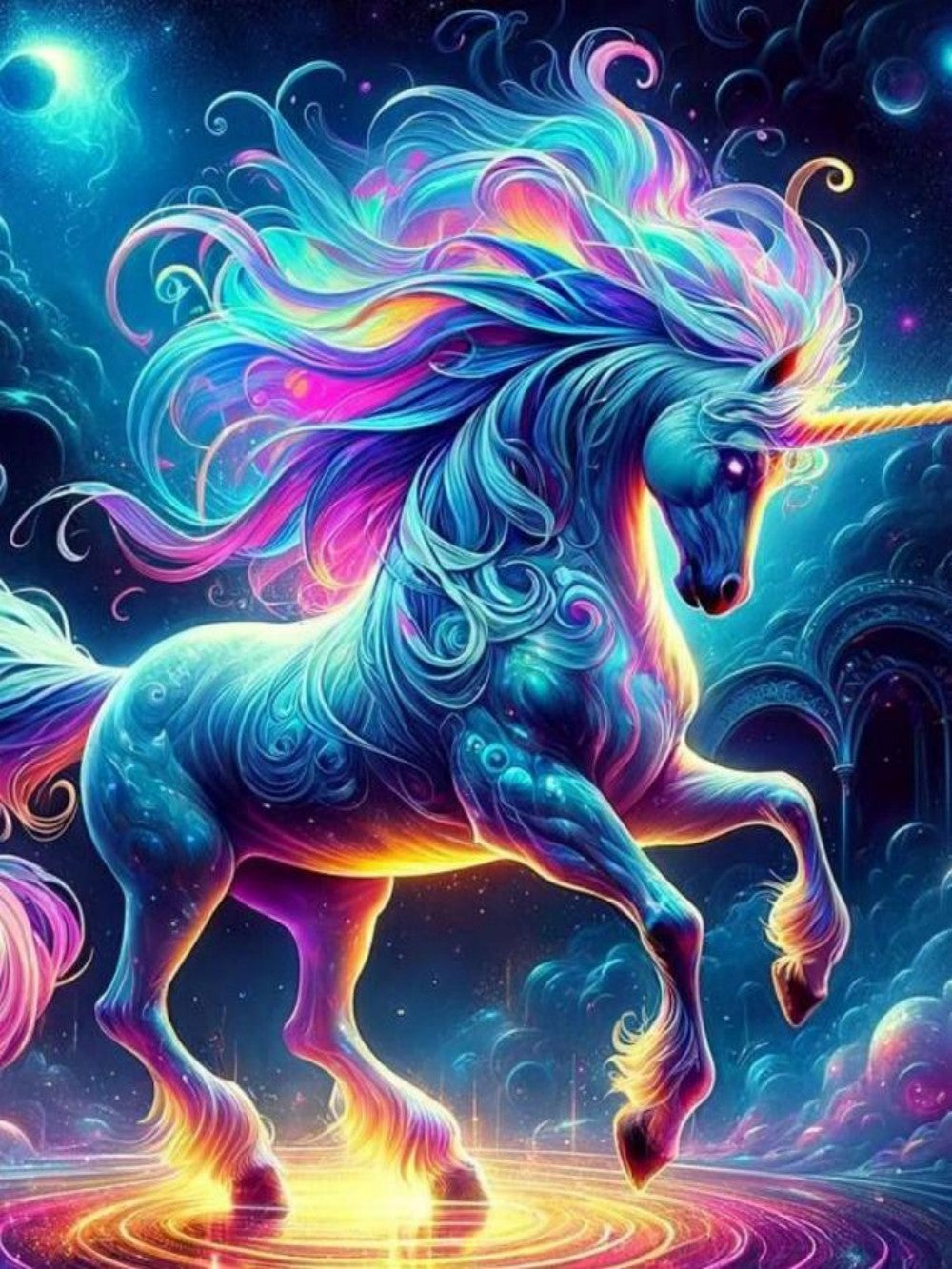 Unicorn | Diamond Painting