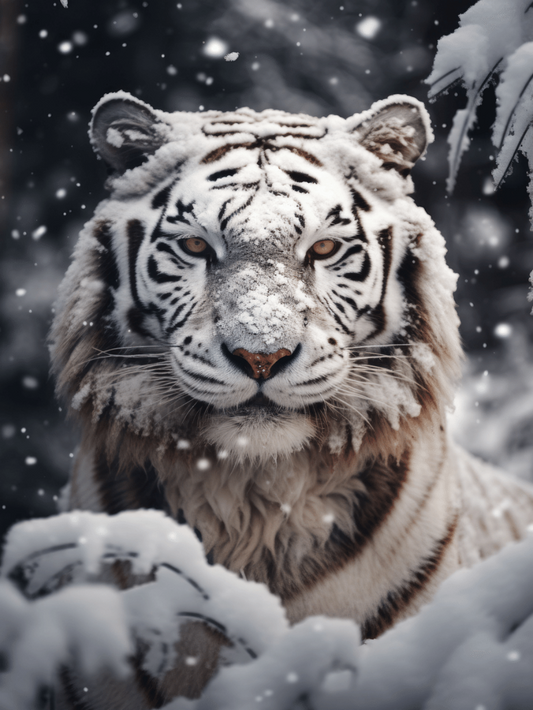 White Tiger | Diamond Painting