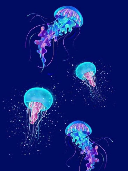 Jellyfish | Diamond Painting