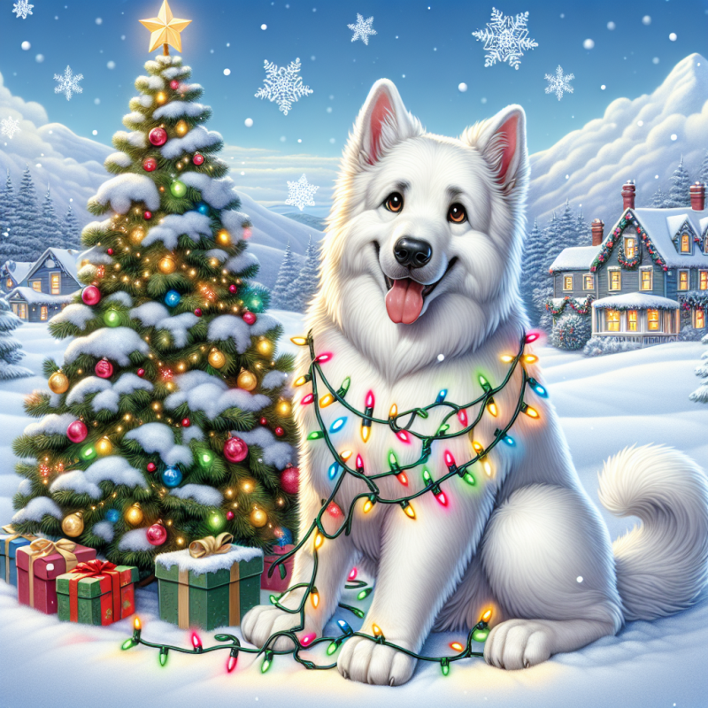 Christmas Dog | Diamond Painting