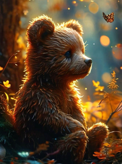 Brown Bear | Diamond Painting