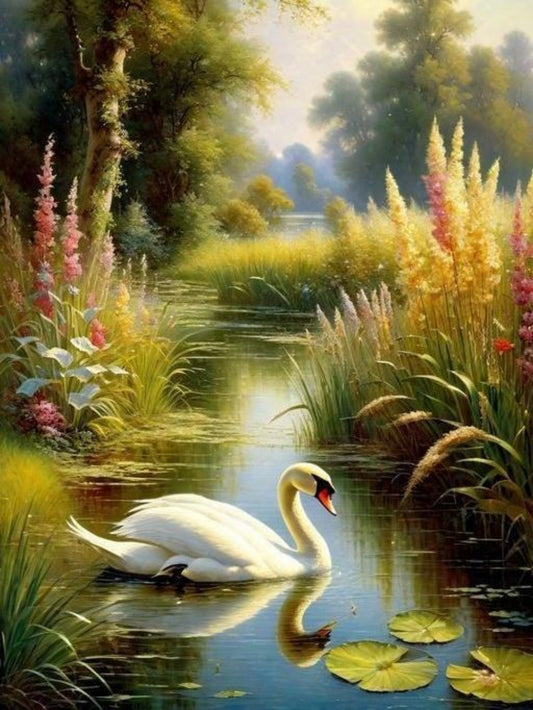 Swan | Diamond Painting