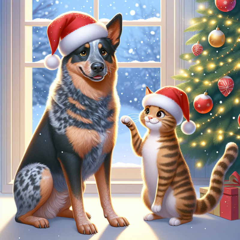 Christmas Dog | Diamond Painting