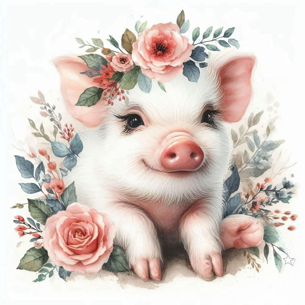 Pig | Diamond Painting