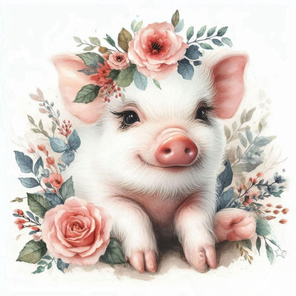 Pig | Diamond Painting