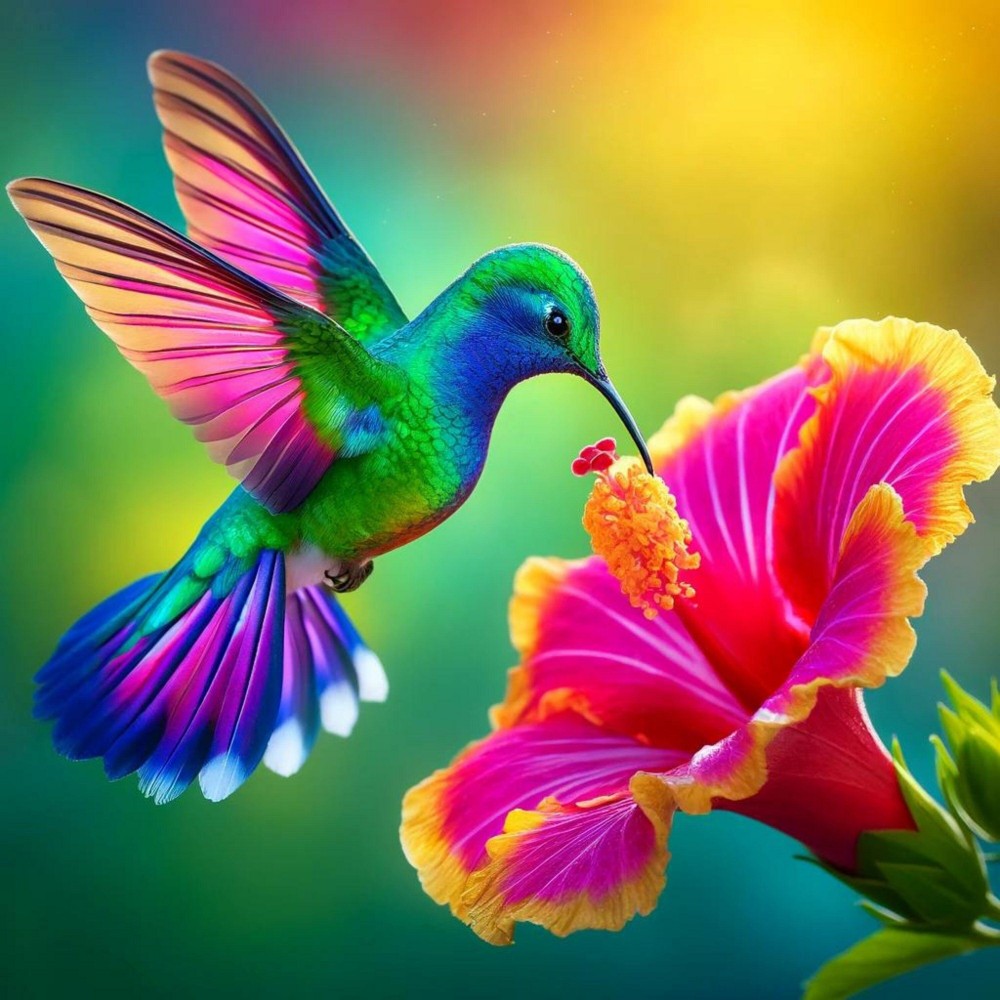 Hummingbird | Diamond Painting