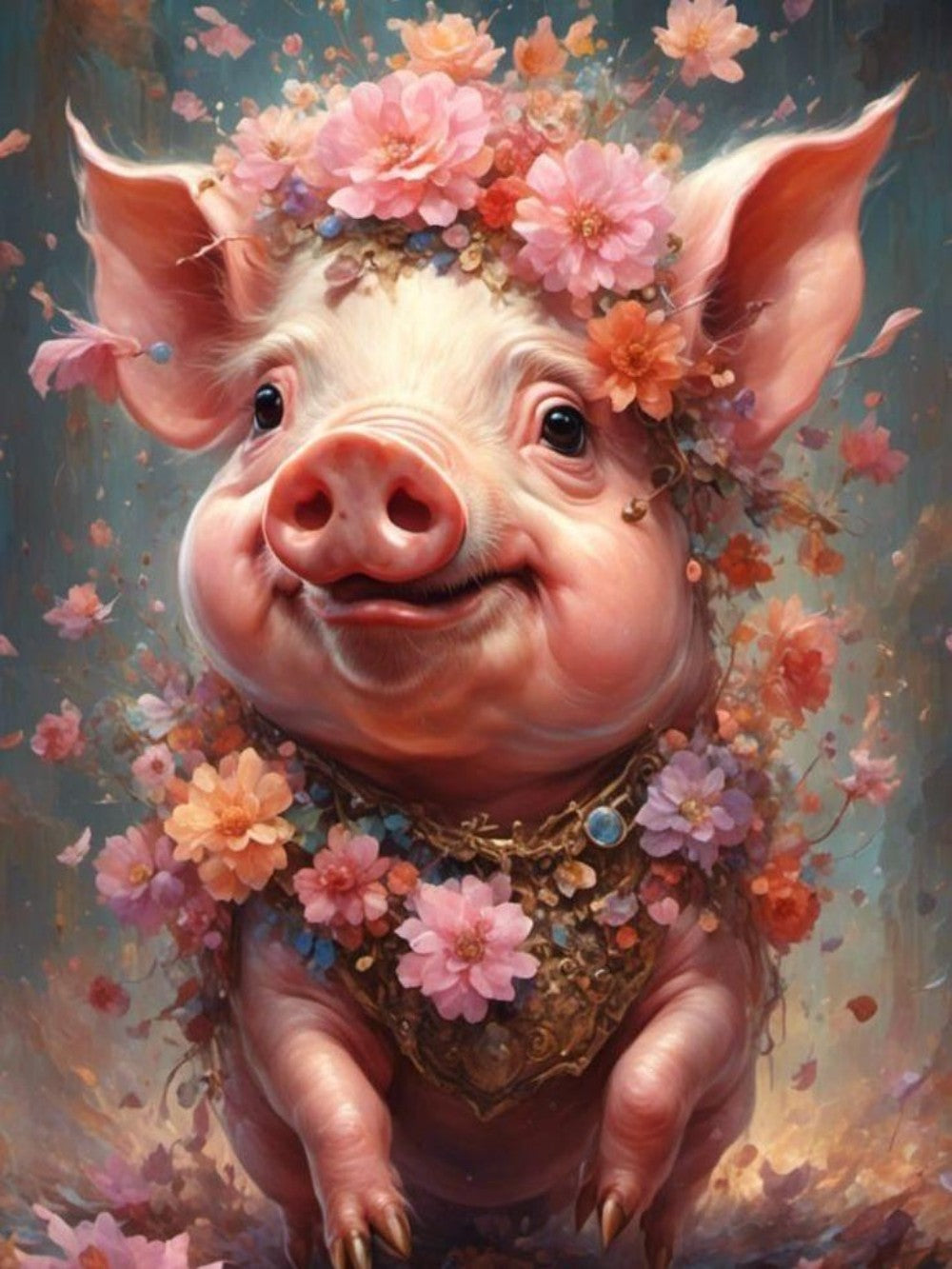 Pig | Diamond Painting
