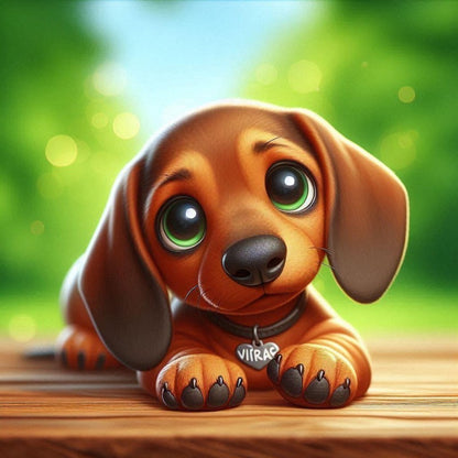 Dachshund Dog | Diamond Painting