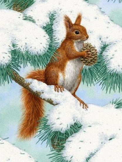 Squirrel | Diamond Painting