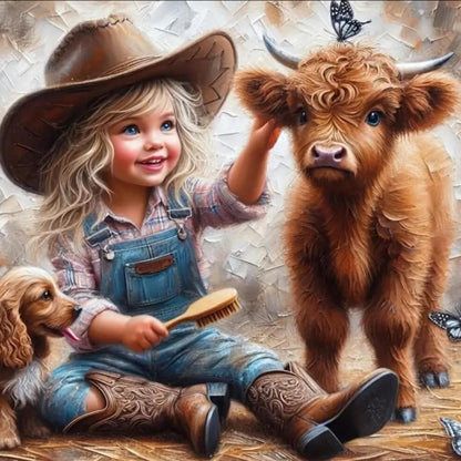 Highland Cow | Diamond Painting