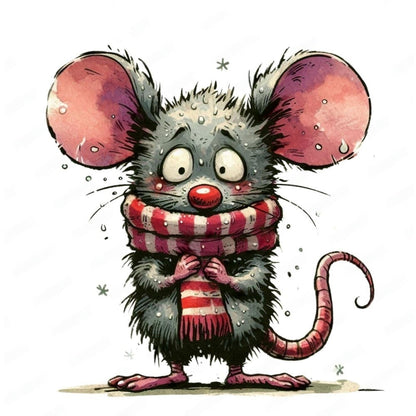 Mouse Rat | Diamond Painting