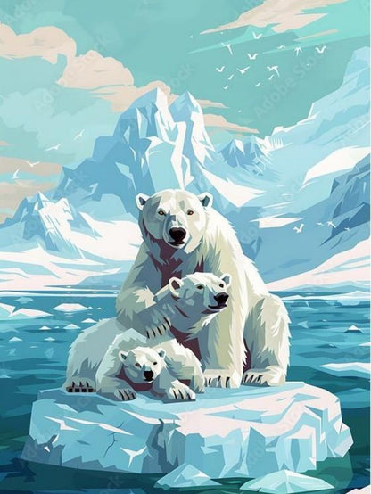 Polar Bear | Diamond Painting