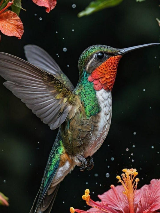 Hummingbird | Diamond Painting