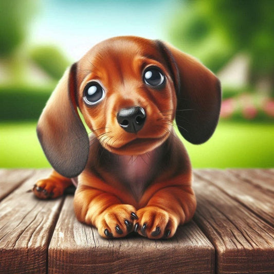 Dachshund Dog | Diamond Painting