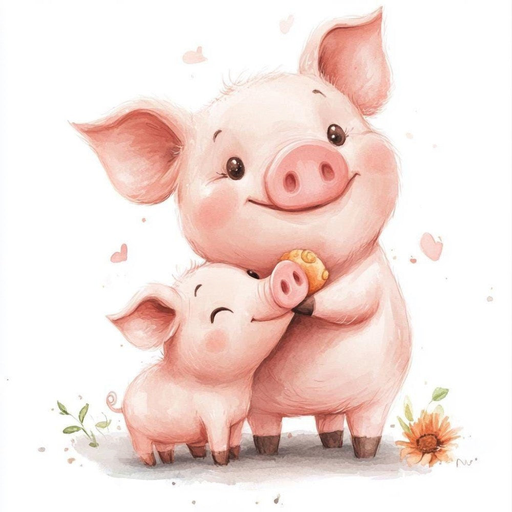 Pig | Diamond Painting