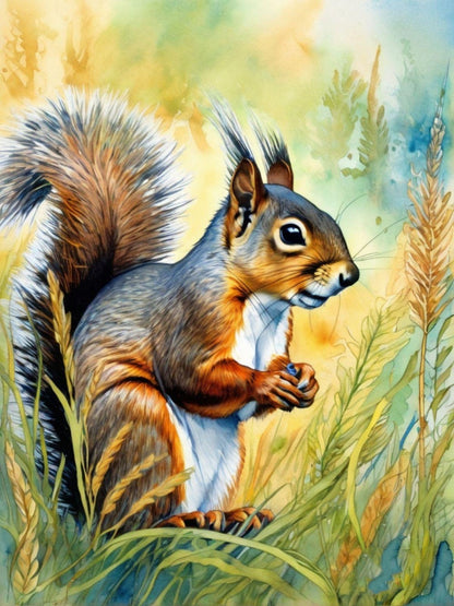 Squirrel | Diamond Painting