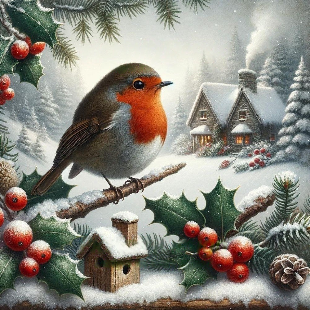 Robin Bird | Diamond Painting