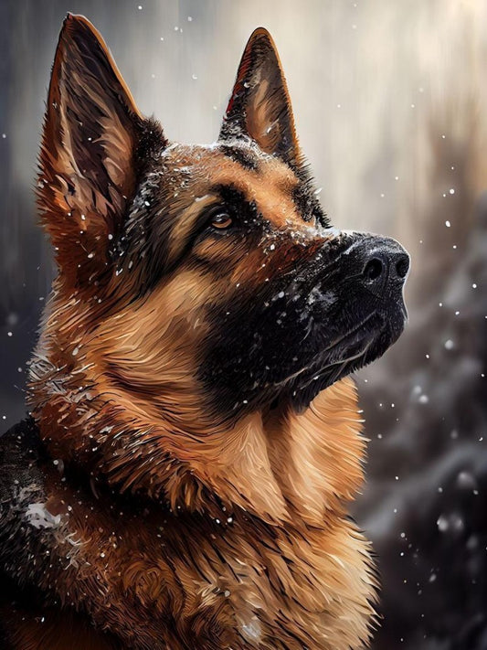 Dog German Shepherd | Diamond Painting