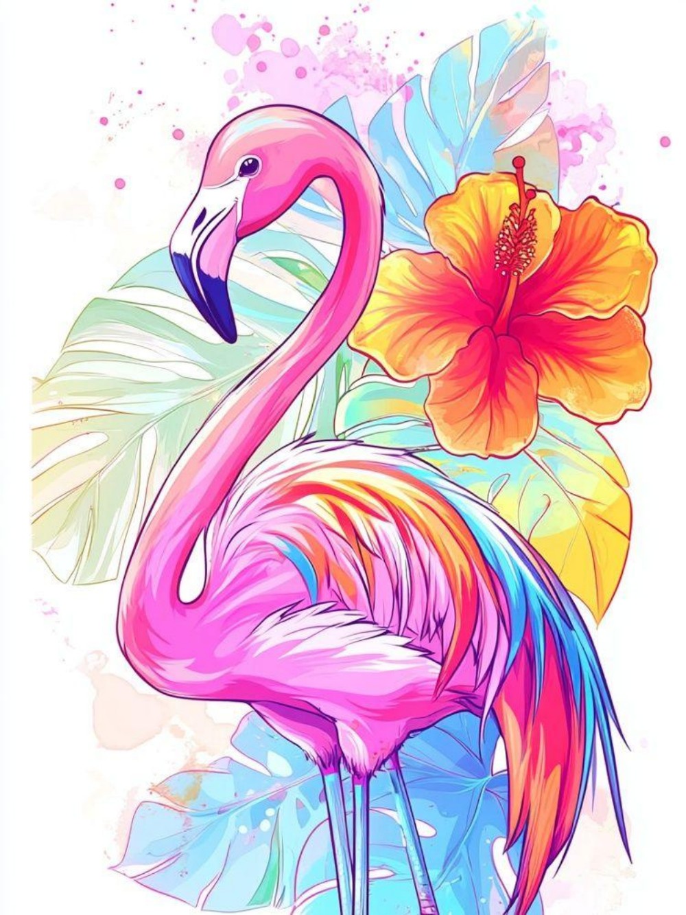 Flamingo | Diamond Painting