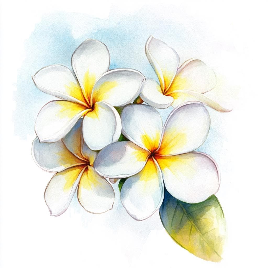Frangipani | Diamond Painting