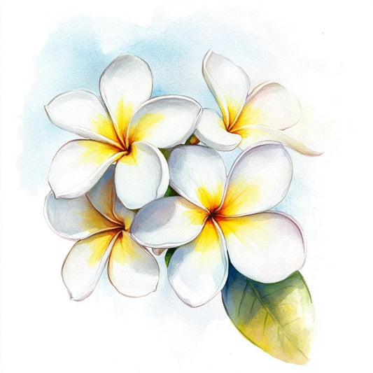 Frangipani | Diamond Painting