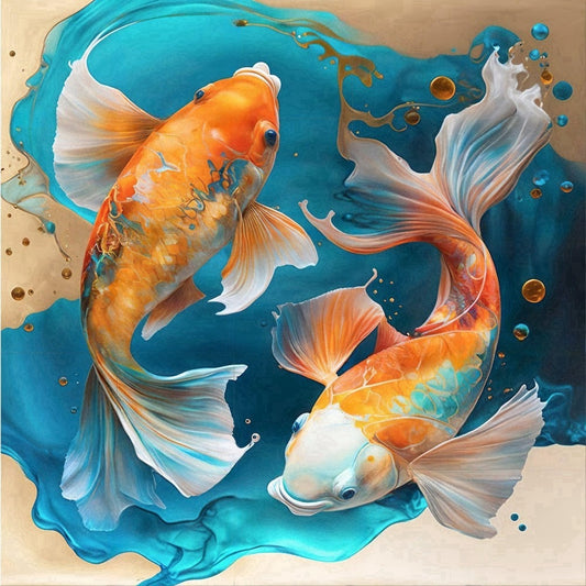 Koi Fish | Diamond Painting