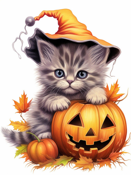 Halloween Cat | Diamond Painting