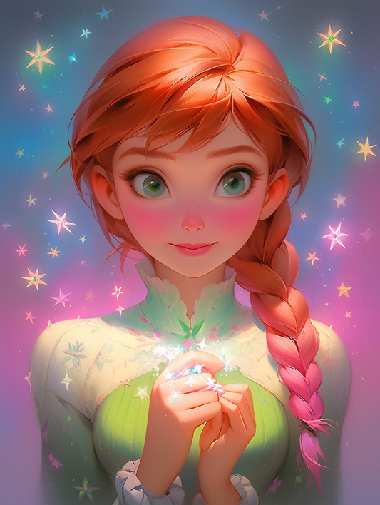 Beautiful Princess | Diamond Painting