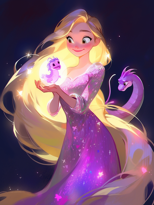 Beautiful Princess | Diamond Painting