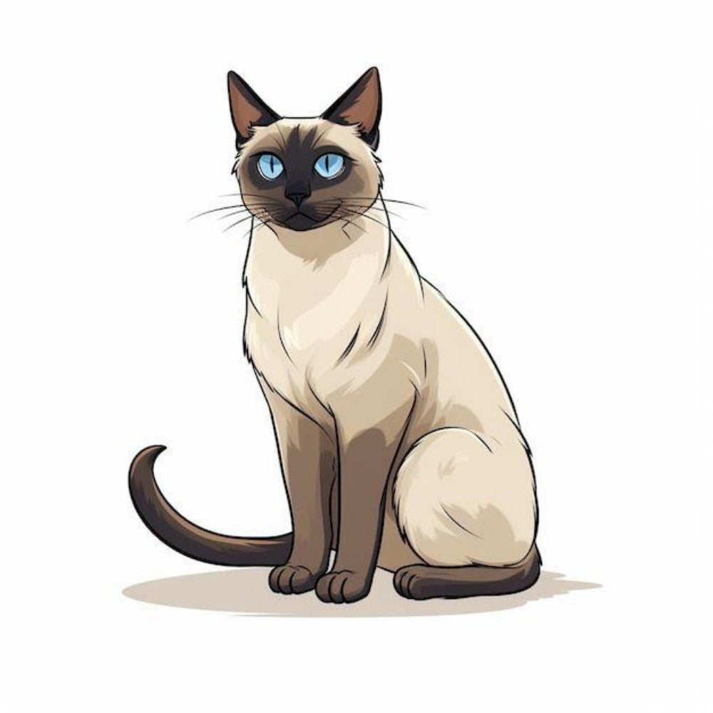 Siamese Cat | Diamond Painting