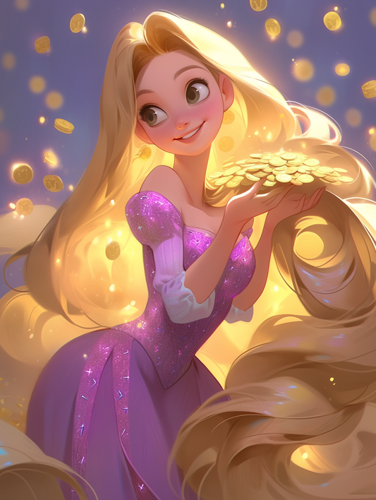 Beautiful Princess | Diamond Painting