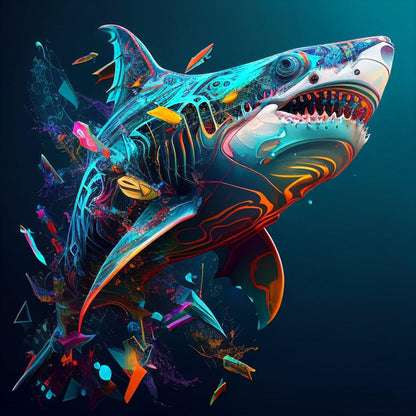 Shark | Diamond Painting