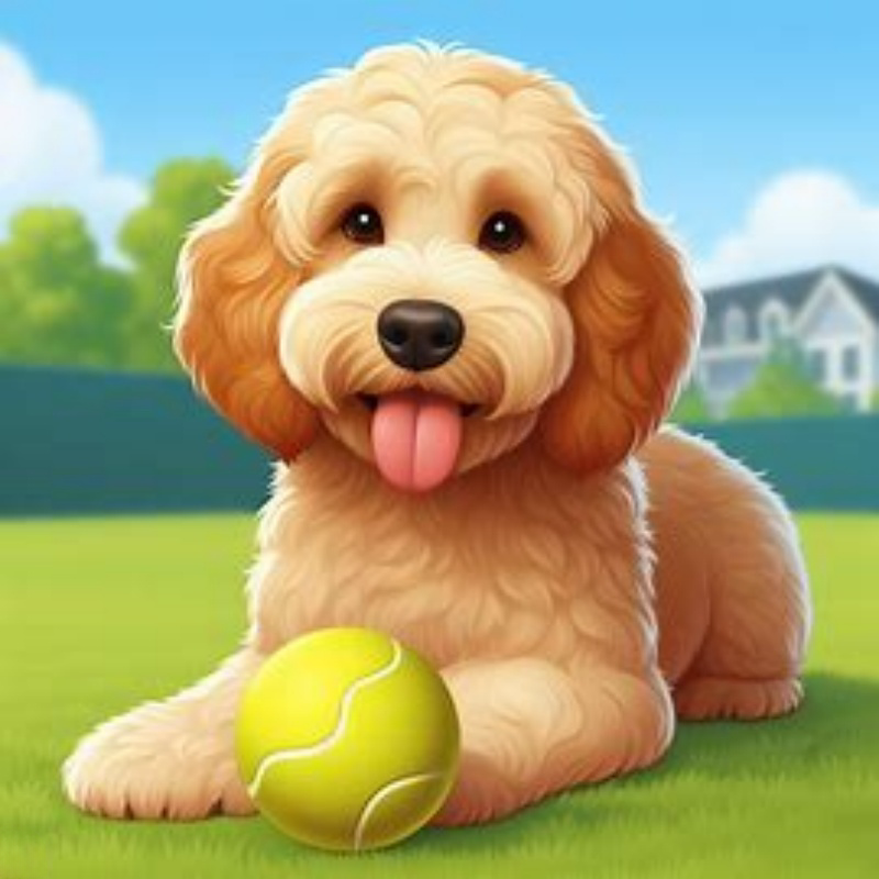 Goldendoodle Dog | Diamond Painting