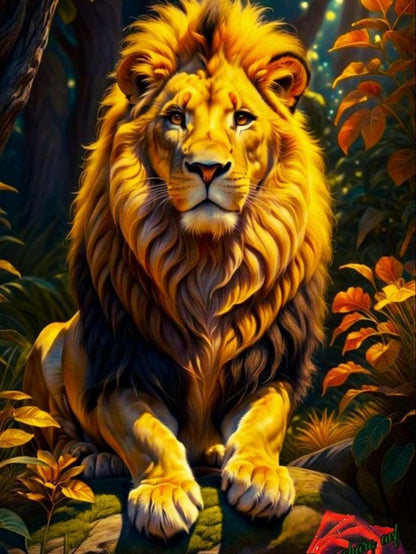 Lion | Diamond Painting