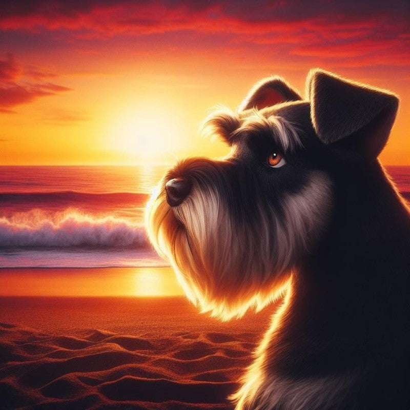 Dog Schnauzer | Diamond Painting