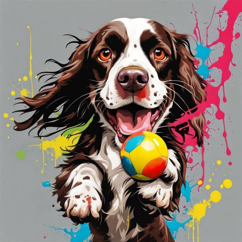 English Springer Spaniel Dog | Diamond Painting