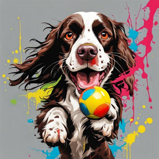 English Springer Spaniel Dog | Diamond Painting