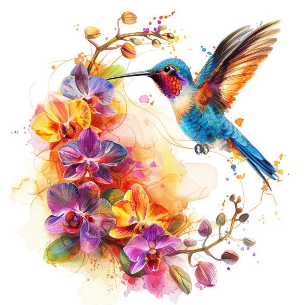 Hummingbird | Diamond Painting