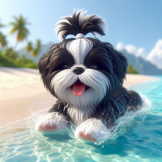 Poodle Dog | Diamond Painting