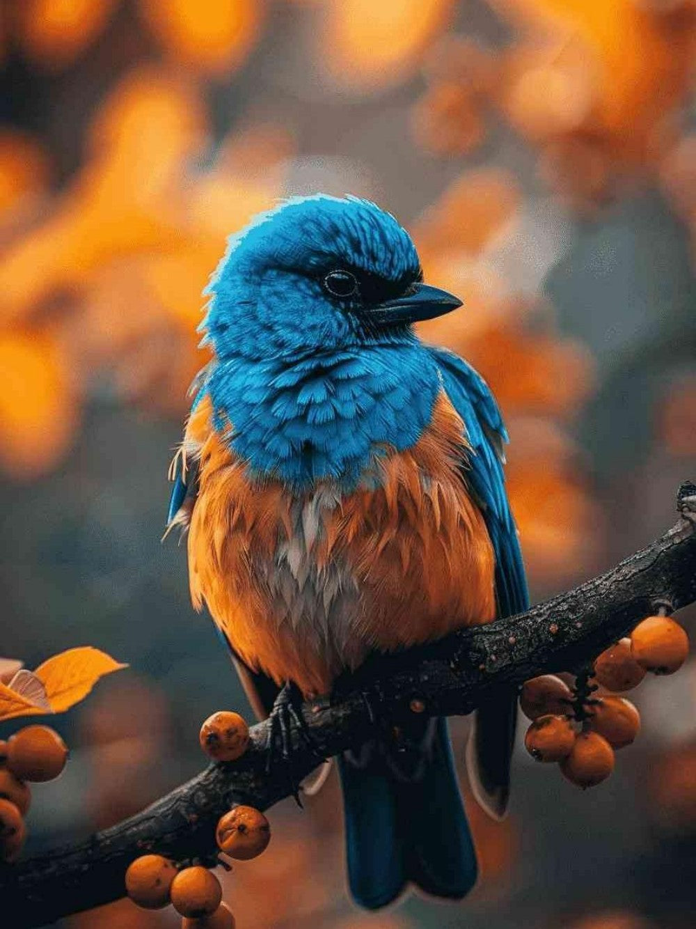 Blue Bird | Diamond Painting