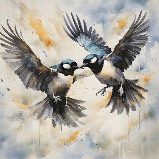 Magpie | Diamond Painting