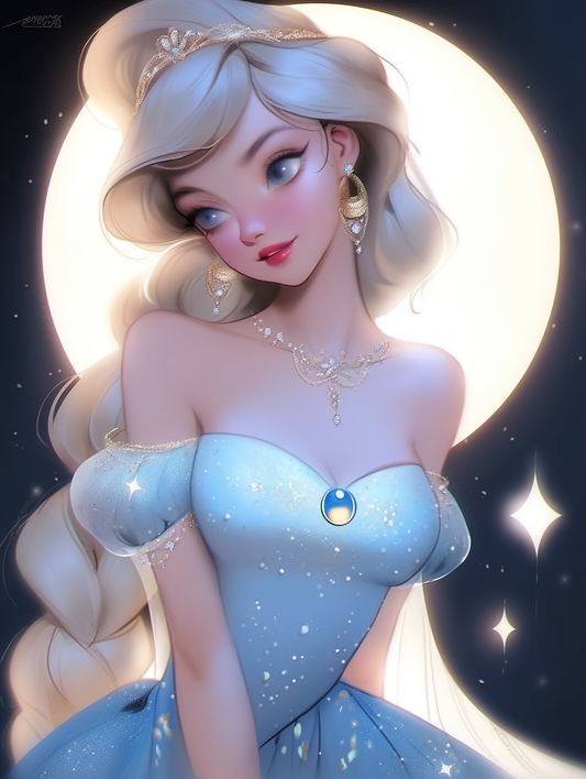 Beautiful Princess | Diamond Painting