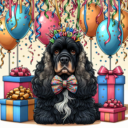 Cocker Spaniel Dog | Diamond Painting