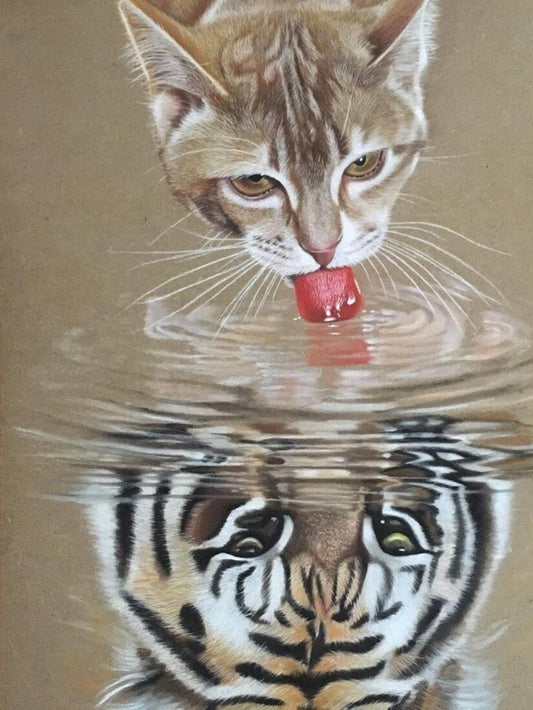 Cat Tiger | Diamond Painting