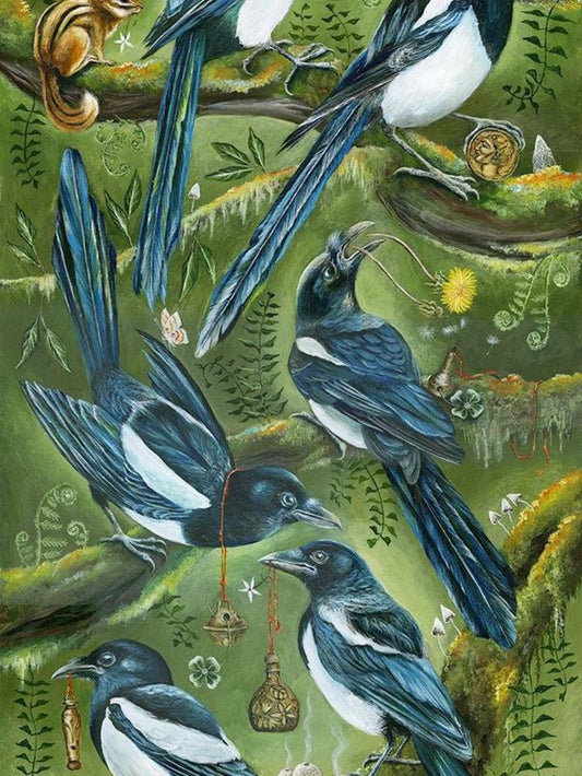 Magpie | Diamond Painting