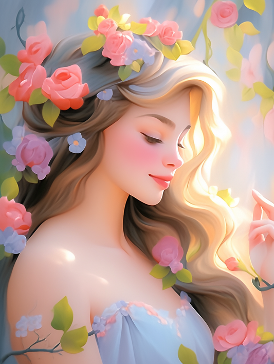 Beautiful Princess | Diamond Painting